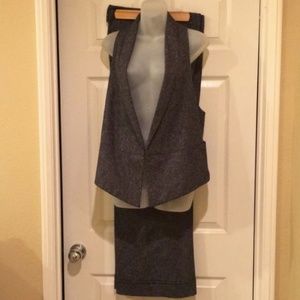 2pc Cabi Suit- Vest and Wide Leg Pants